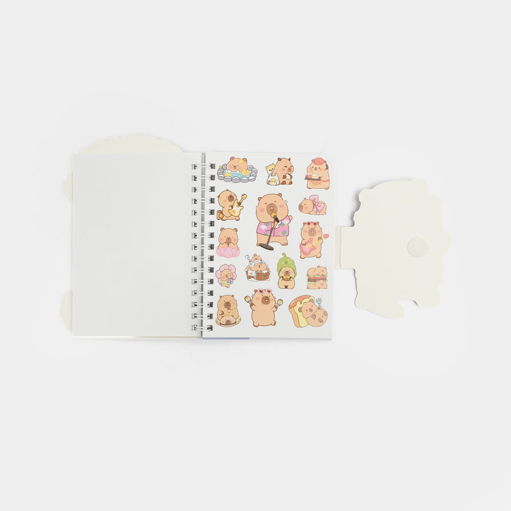A6 Spiral Notebook / Stickers Diary