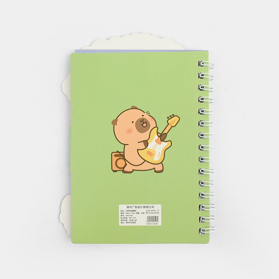A6 Spiral Notebook / Stickers Diary