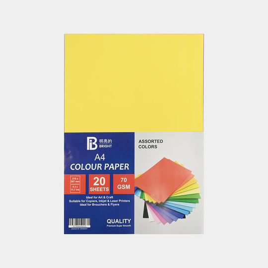 Assorted Colored Craft Paper
