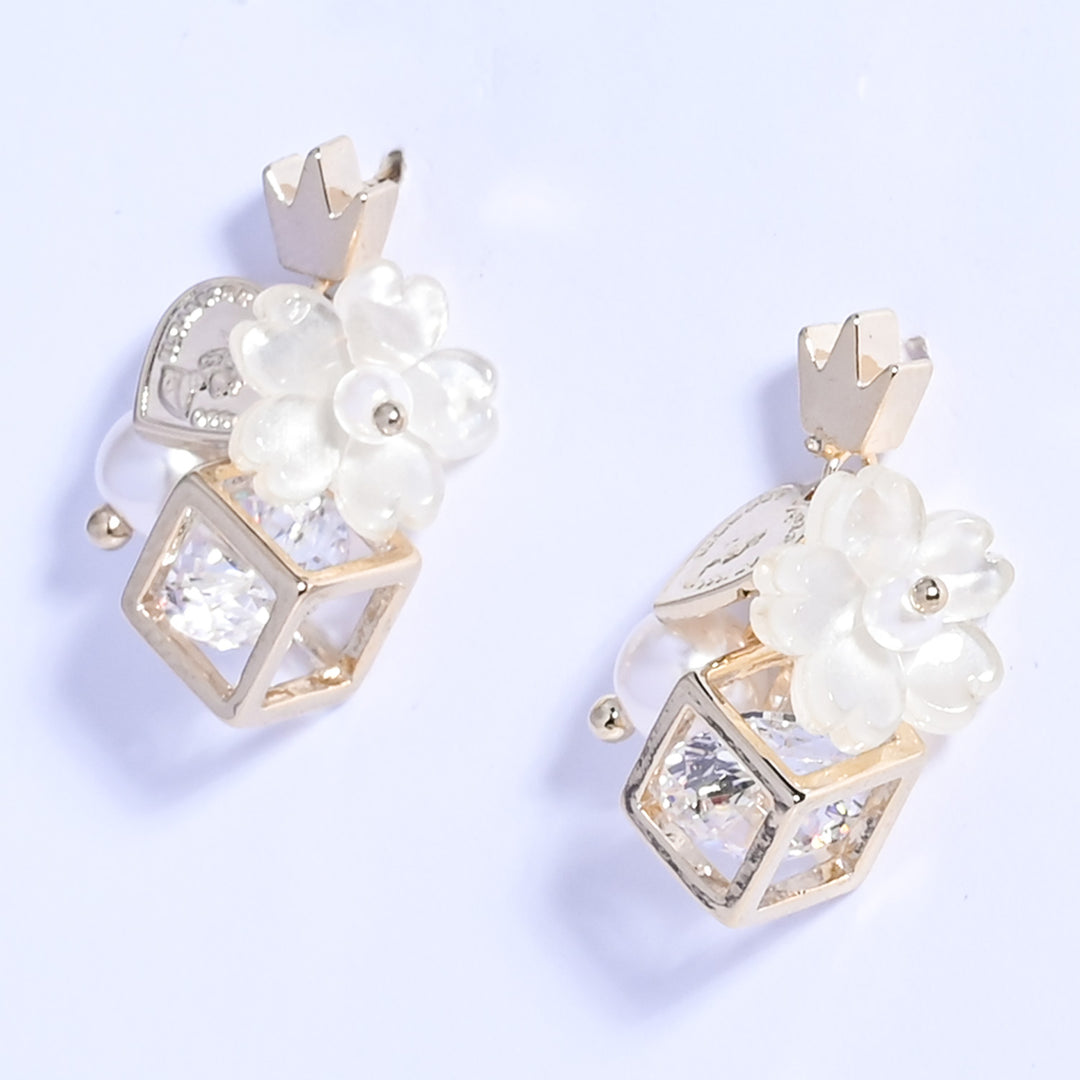 Elegant Beads Earring For Cute Girl