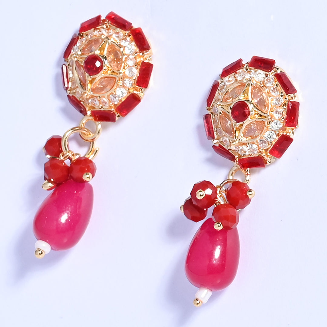 Elegant Beads Earring For Cute Girl