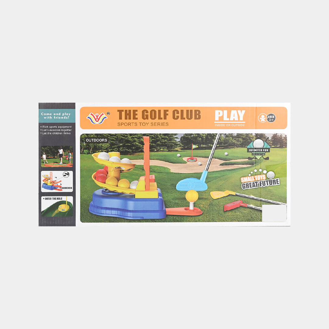 Golf Club Play Set Indoor-Outdoor For Kids