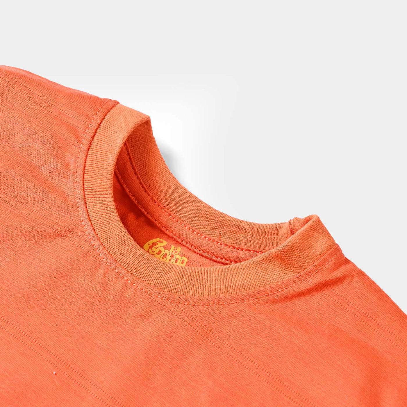 Girls Cotton Jersey T-Shirts H/S Sunny-ORANGE