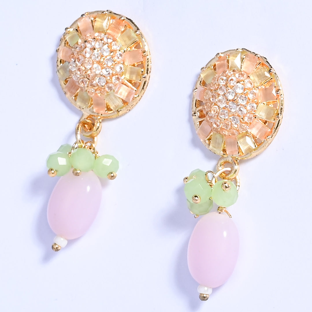 Elegant Beads Earring For Cute Girl