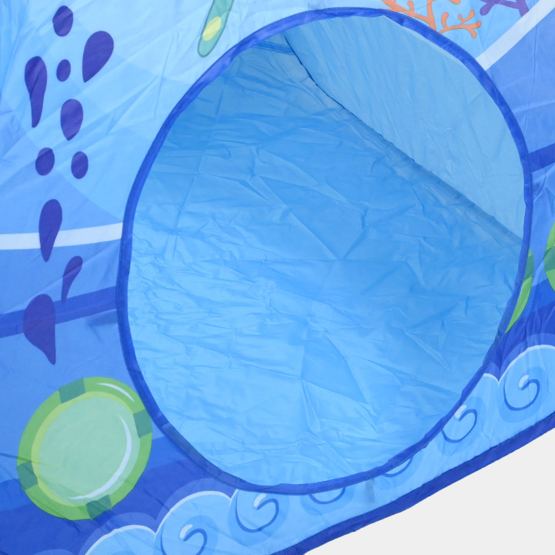 Children Tent House 3-in-1 Pop-Up Play Tent, Tunnel, and Ball Pit