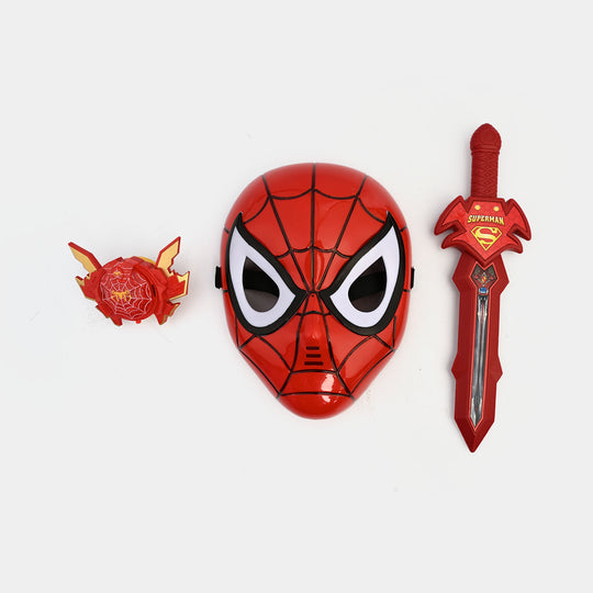 Character With Light,Mask & Sword