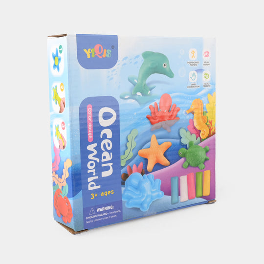 OCEAN WORLD COLOR DOUGH SET FOR KIDS