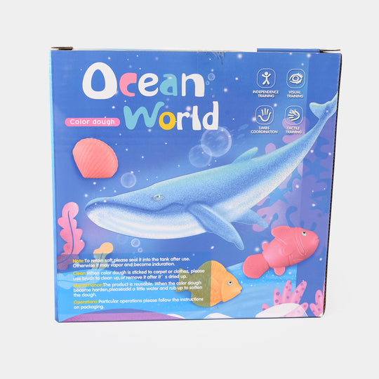 OCEAN WORLD COLOR DOUGH SET FOR KIDS