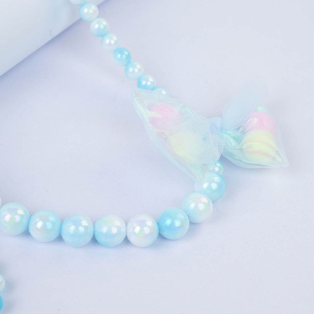 CHARM BEADED NECKLACE & BRACELET FOR GIRLS