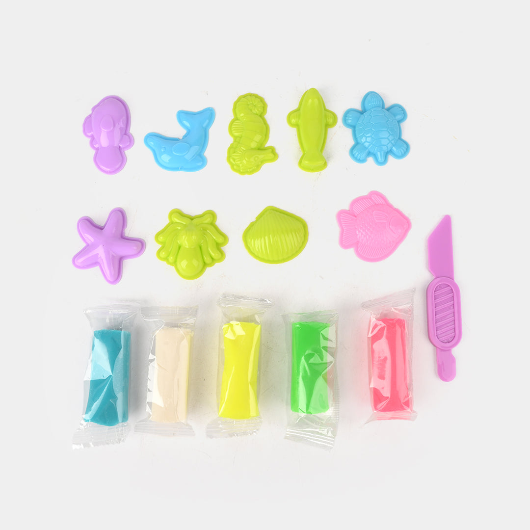 OCEAN WORLD COLOR DOUGH SET FOR KIDS