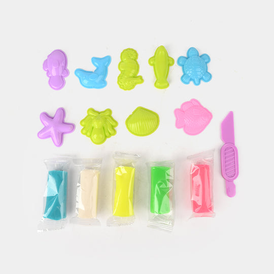 OCEAN WORLD COLOR DOUGH SET FOR KIDS