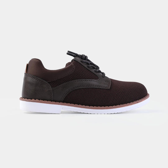 Boys Formal Shoes XR539-044-COFFEE