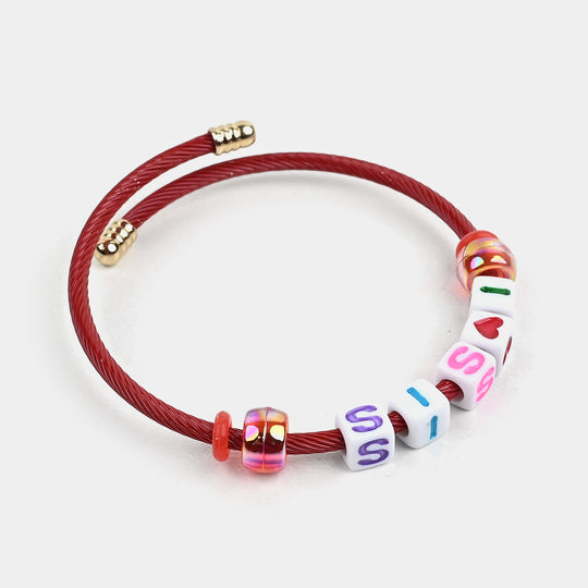 Alphabet Charm Bangle