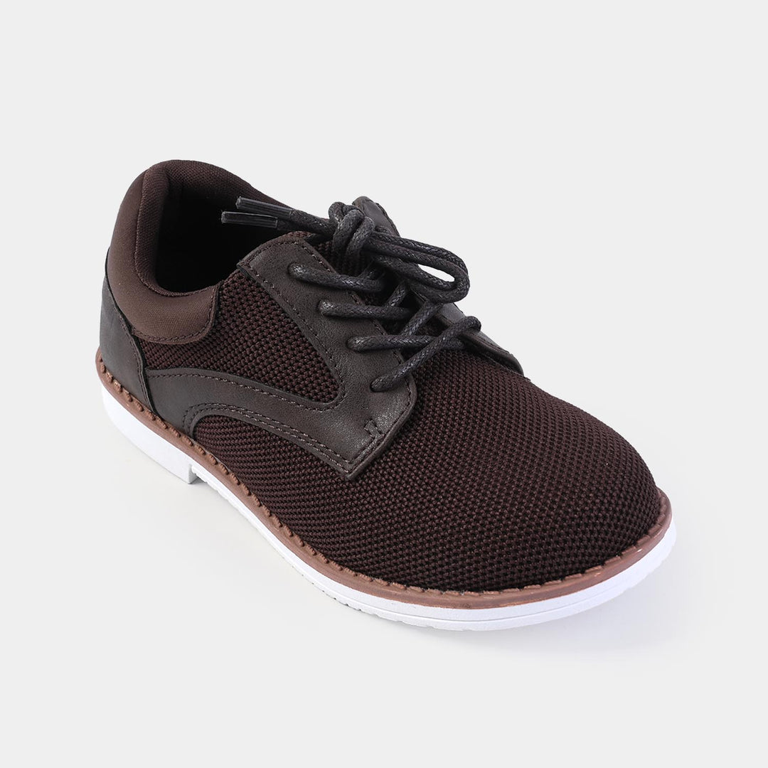 Boys Formal Shoes XR539-044-COFFEE