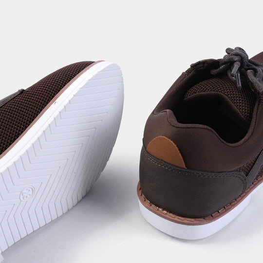 Boys Formal Shoes XR539-044-COFFEE