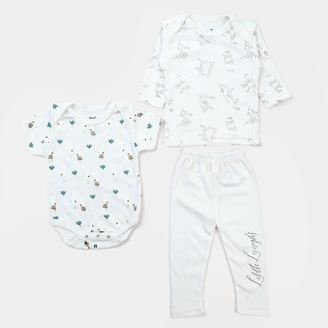 Baby Starter Set Pack Of 8PCs | 0-3M