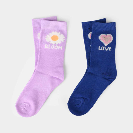 Girls Pack of 2 Socks