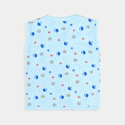 Baby Cotton Printed Vest 3Pcs Set