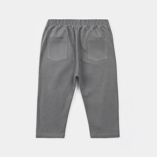 Boys Cotton Interlock 3 - PC 320 - 030- Grey.Beige
