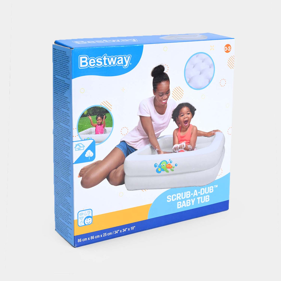 Bestway Double-Ring Inflatable Baby Bath Tub (51116)