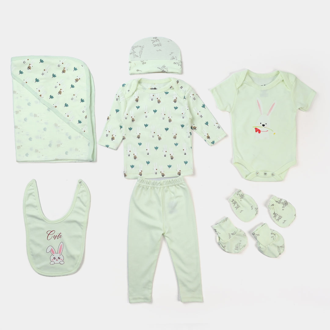 Baby Starter Set Pack Of 8PCs | 0-3M