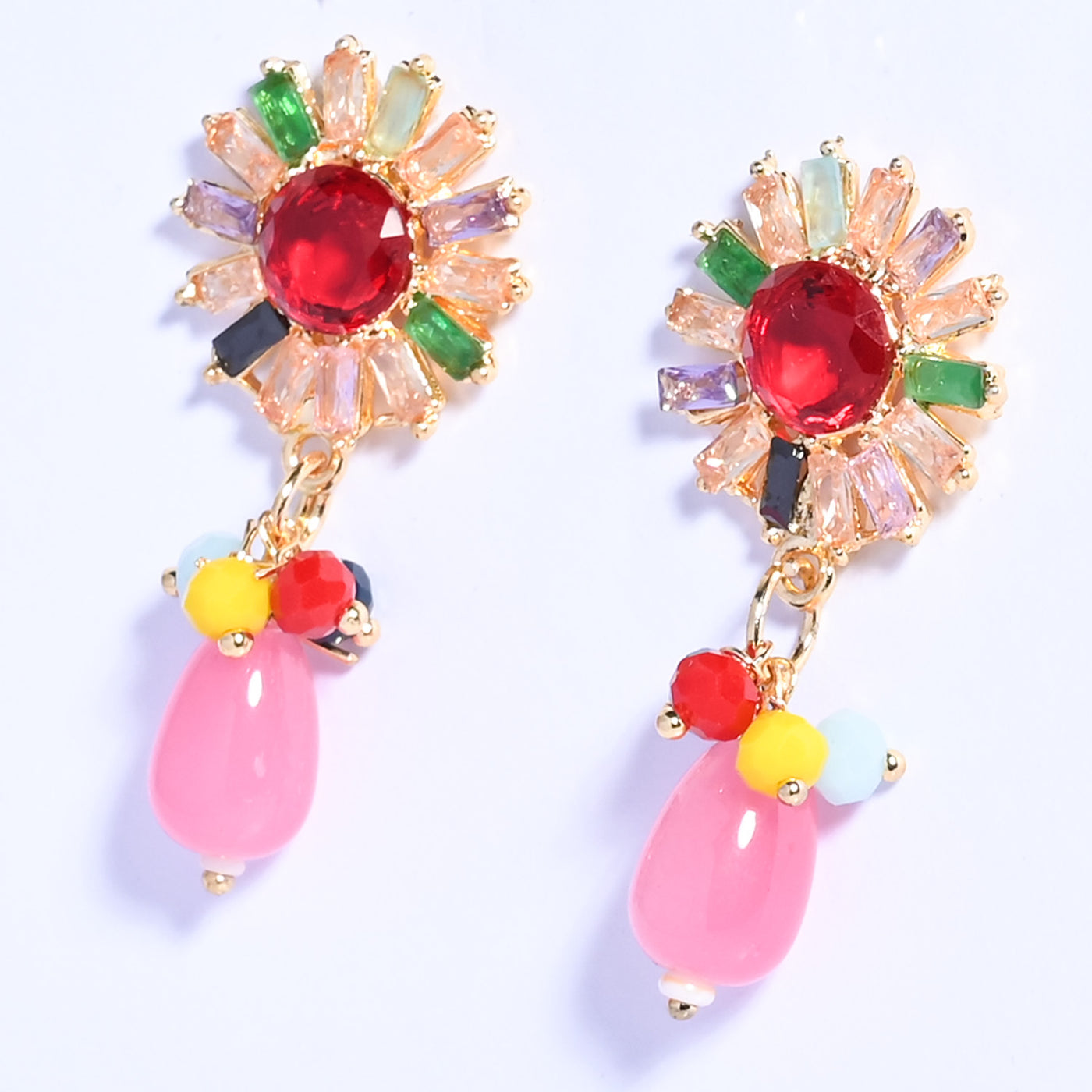 Elegant Beads Earring For Cute Girl