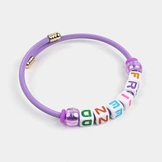 Alphabet Charm Bangle