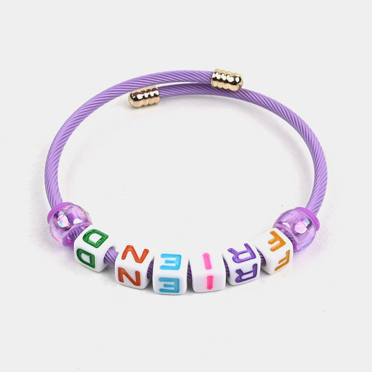 Alphabet Charm Bangle