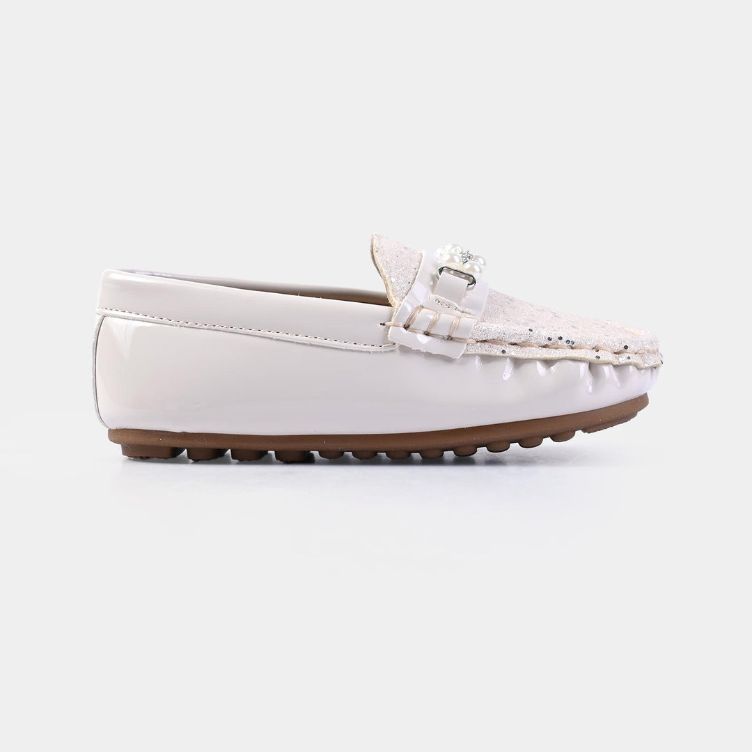 Girls Loafer XR502-G1-BEIGE