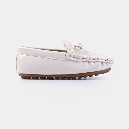 Girls Loafer XR502-G1-BEIGE