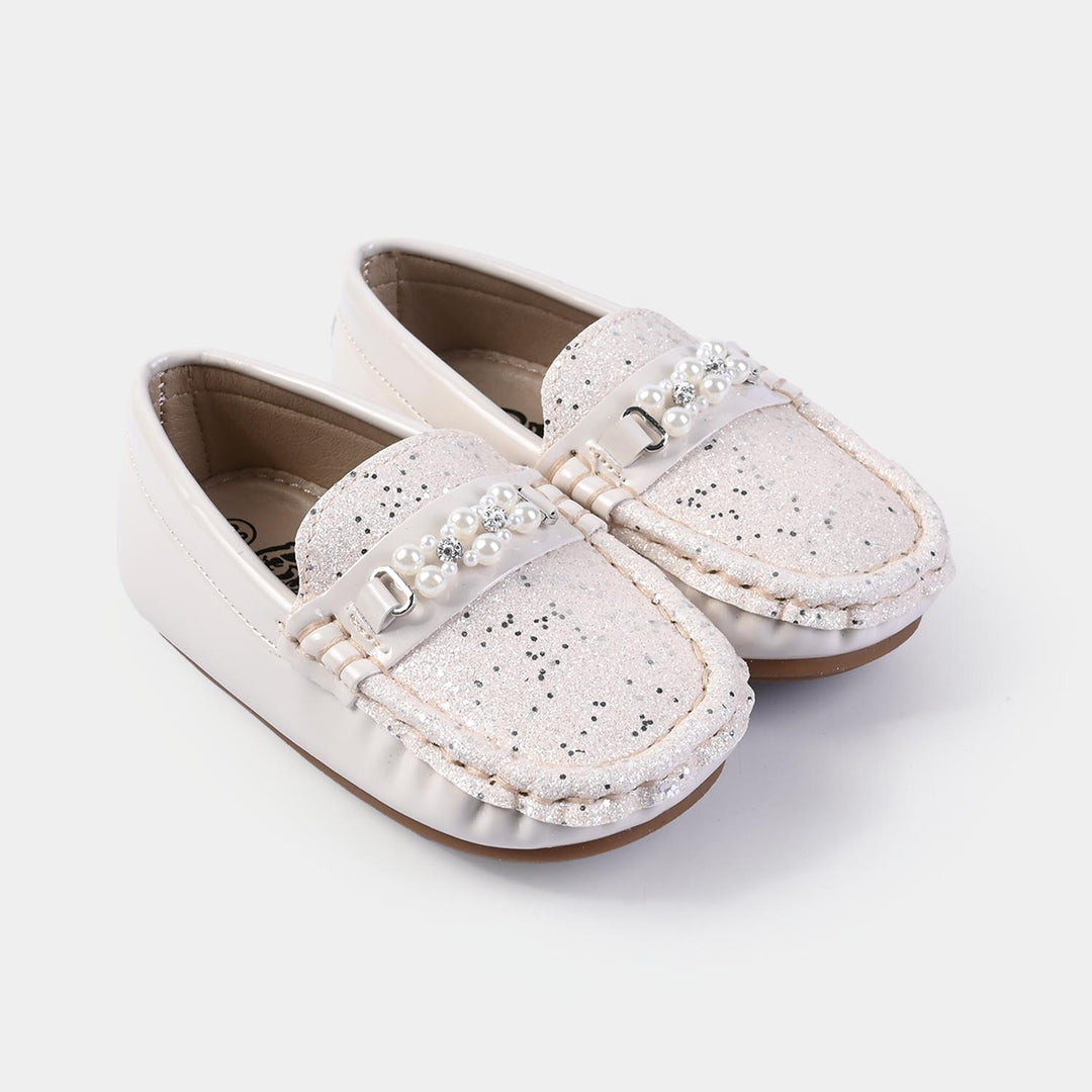 Girls Loafer XR502-G1-BEIGE