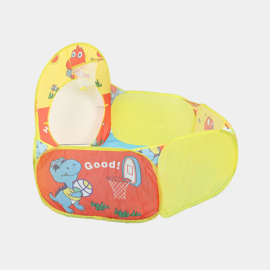 Children Tent House 3-in-1 Pop-Up Play Tent, Tunnel, and Ball Pit