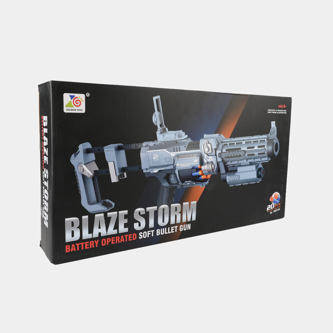 Blaze Storm - Battery Operated Soft Bullet Blaster Toy