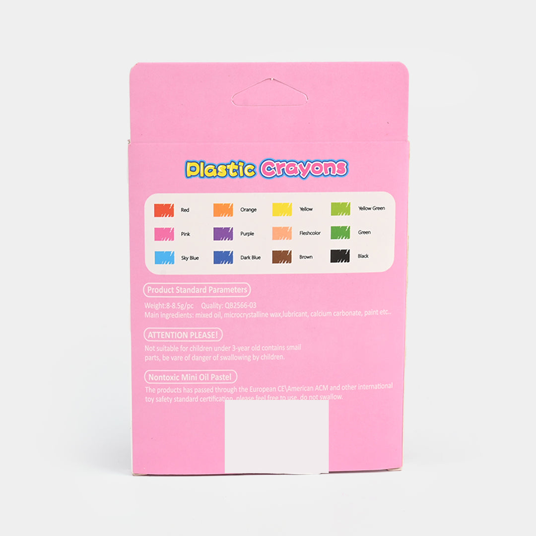 Plastic Crayon | 12PCs