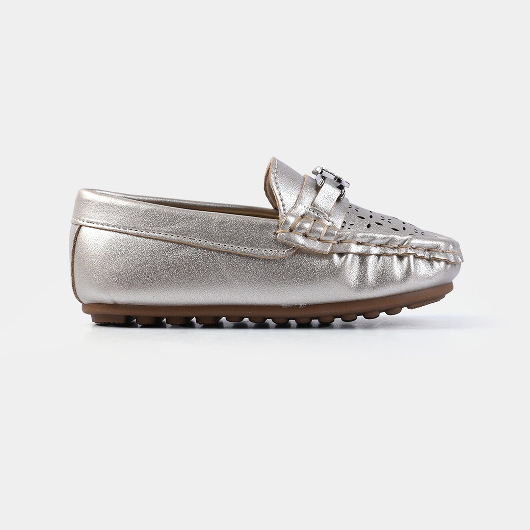 Girls Loafer XR502-G2-GOLDEN