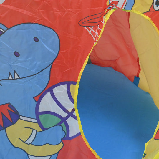 Children Tent House 3-in-1 Pop-Up Play Tent, Tunnel, and Ball Pit