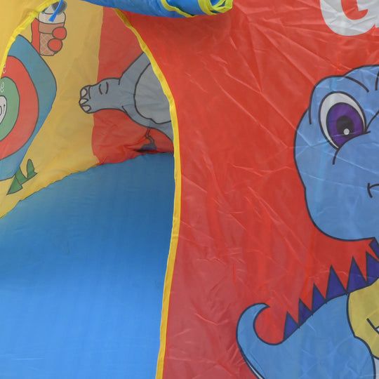 Children Tent House 3-in-1 Pop-Up Play Tent, Tunnel, and Ball Pit