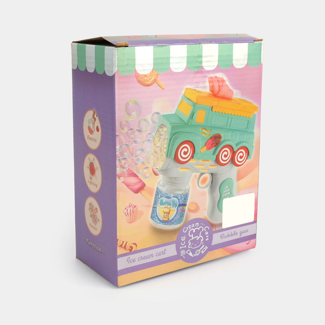 Ice Cream Truck Bubble Gun with Light Effects