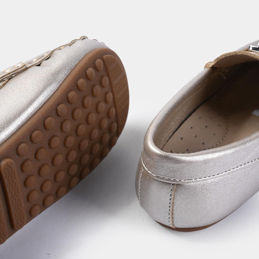 Girls Loafer XR502-G2-GOLDEN