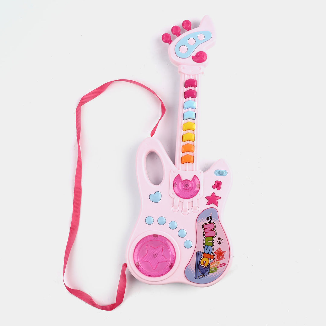 Kids Electric Guitar With Light & Music Toy