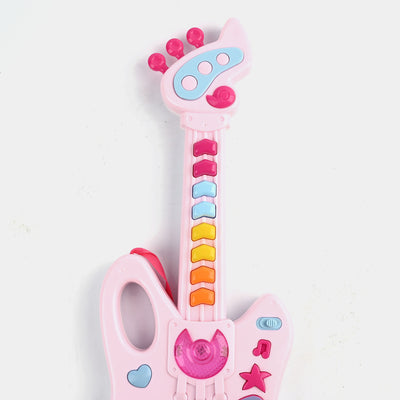 Kids Electric Guitar With Light & Music Toy