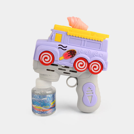 Ice Cream Truck Bubble Gun with Light Effects
