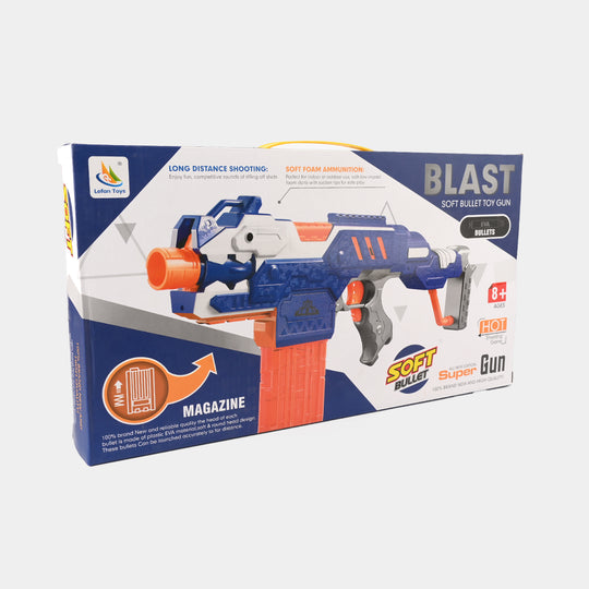 Action Packed Soft Dart Blaster Toy for Kids