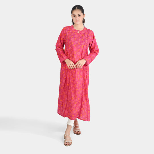 Teen Girls Cotton Long Dress
