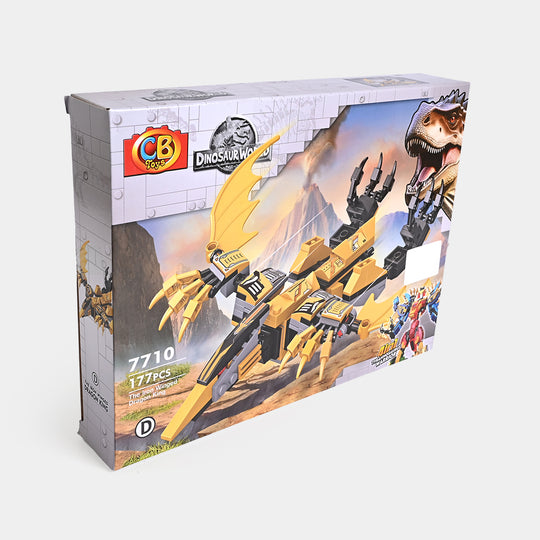 Dinosaur World 4-in-1 Building Blocks Set | 177Pcs
