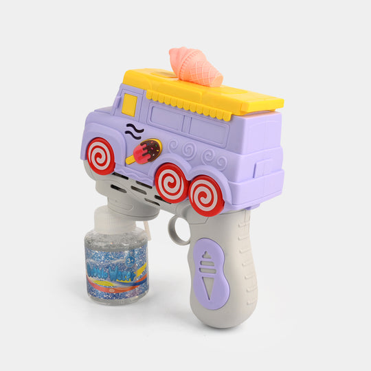 Ice Cream Truck Bubble Gun with Light Effects