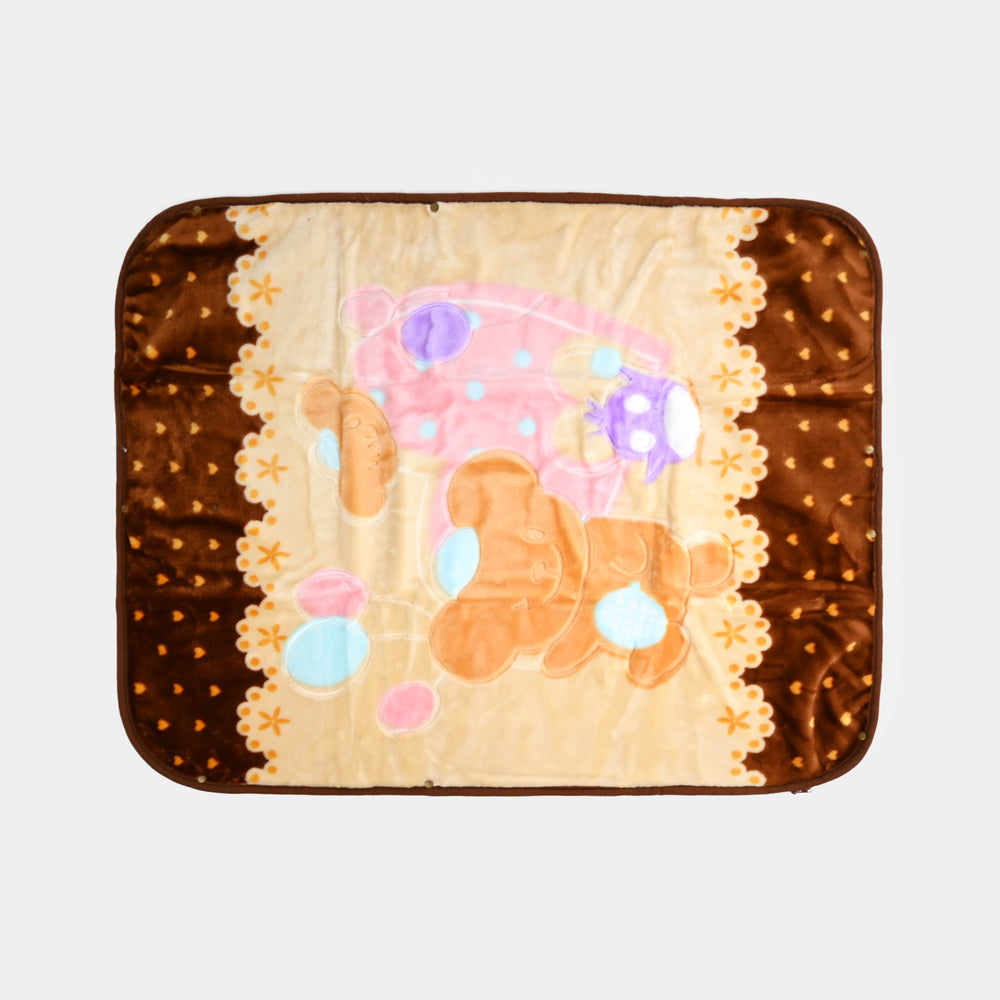 Baby Mora Mink Zipper Plush Blanket