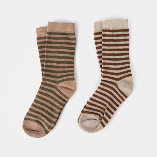 Boys Pack of 2 Socks Stripe