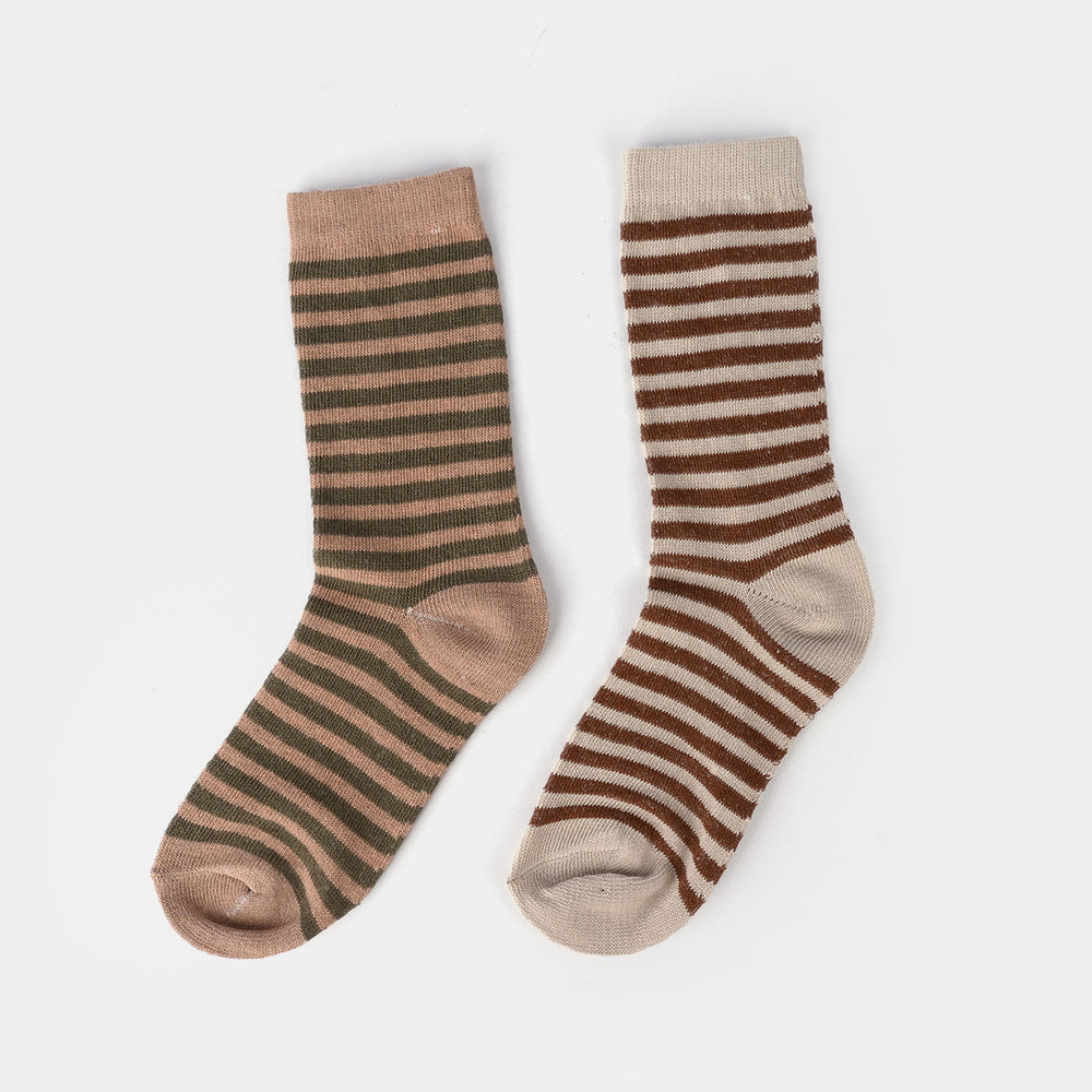 Boys Pack of 2 Socks Stripe