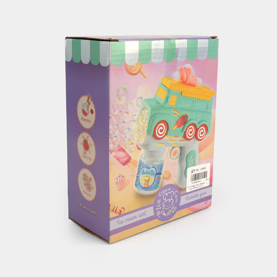 Ice Cream Truck Bubble Gun with Light Effects